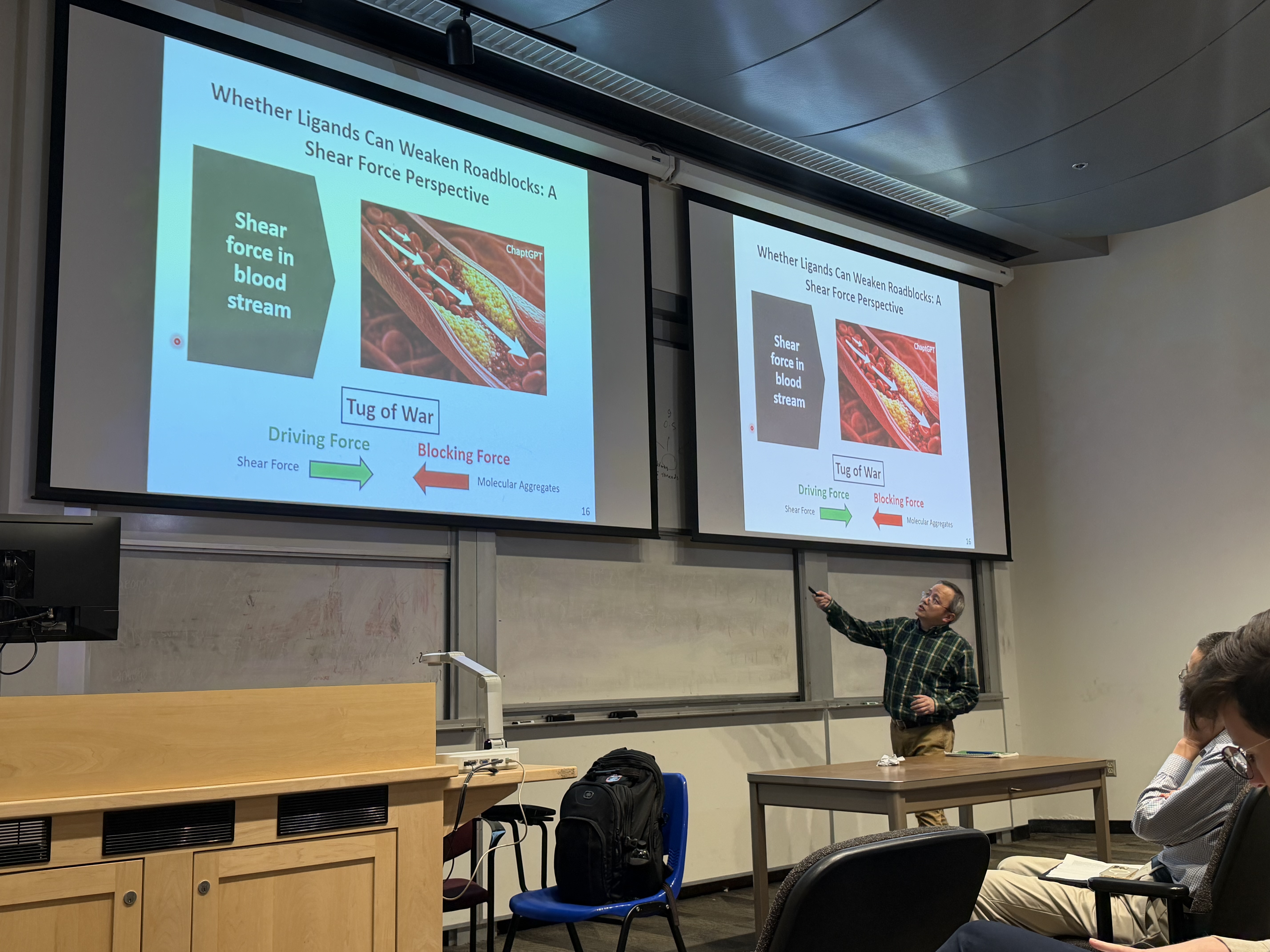 Dr. Mao gave a keynote talk